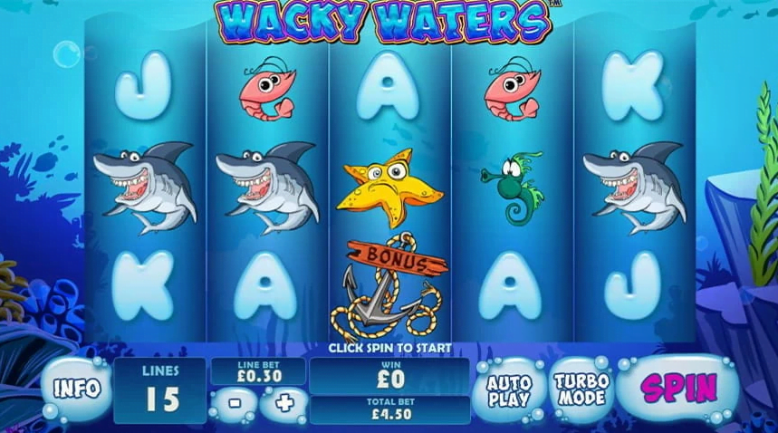 Wacky Waters Spielbericht