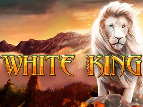 Slot-machine de jogo do rei branco para casinos online