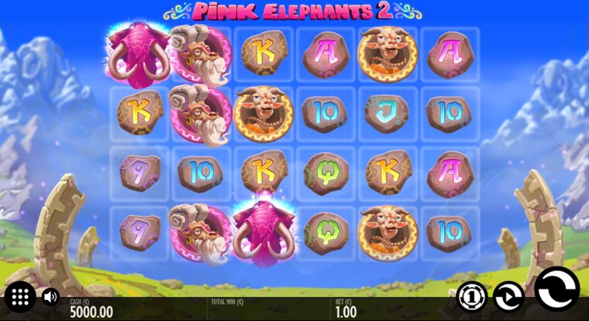 Revue des machines à sous Pink Elephants 2