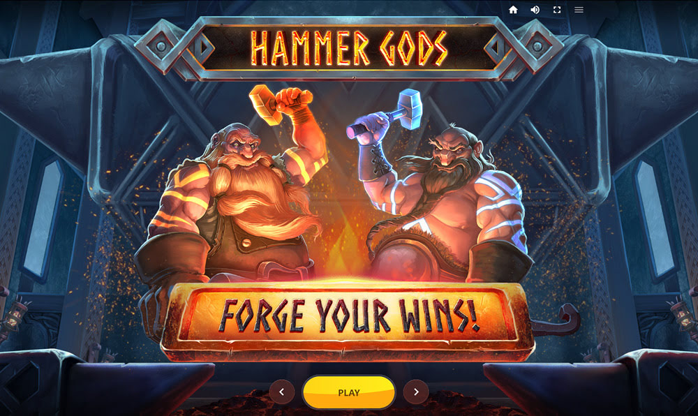 Reglas de la tragamonedas Hammer Gods