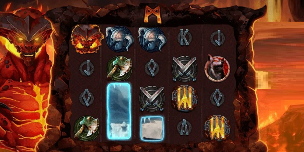 Stormforged slot machine by Hacksaw Gaming 
