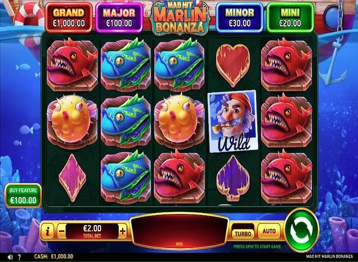 Ruby Gioca alla slot Mad Hit Marlin