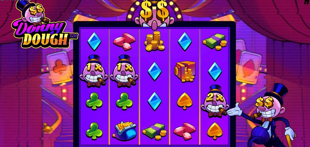 Donny Dough slot machine from Hacksaw Gaming
