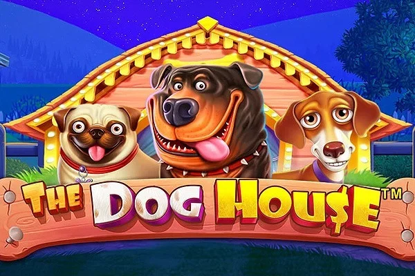 The Dog House slot game with a colourful canine-themed design.