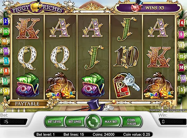 Joc Slot Piggy Riches