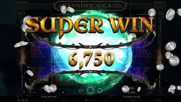 Banshee Slot Walzen