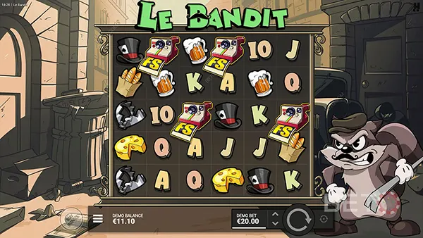 Bonusfunktion Le Bandit